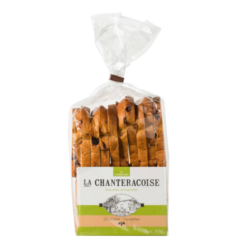 Chocolat/Noisettes - Biscottes Gourmandes