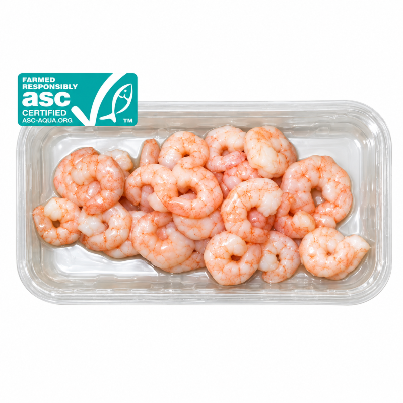 Crevettes décortiquées nature ASC