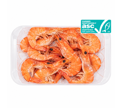 Crevettes cuites 30/50  ASC