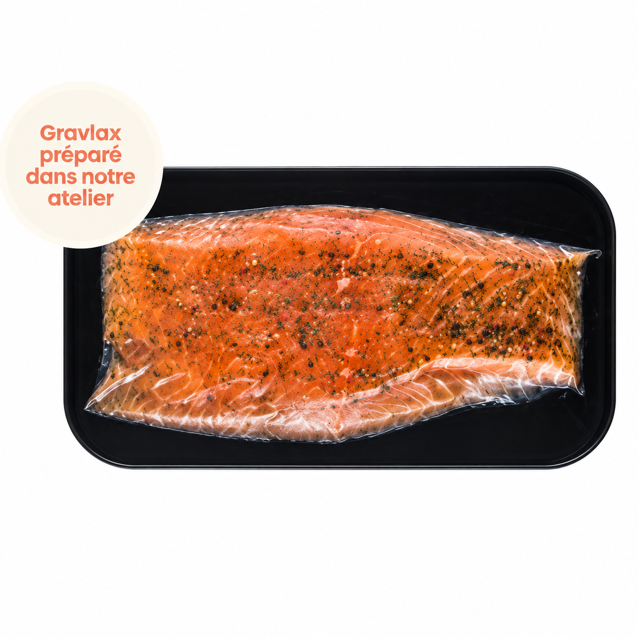 Saumon gravlax 5 baies