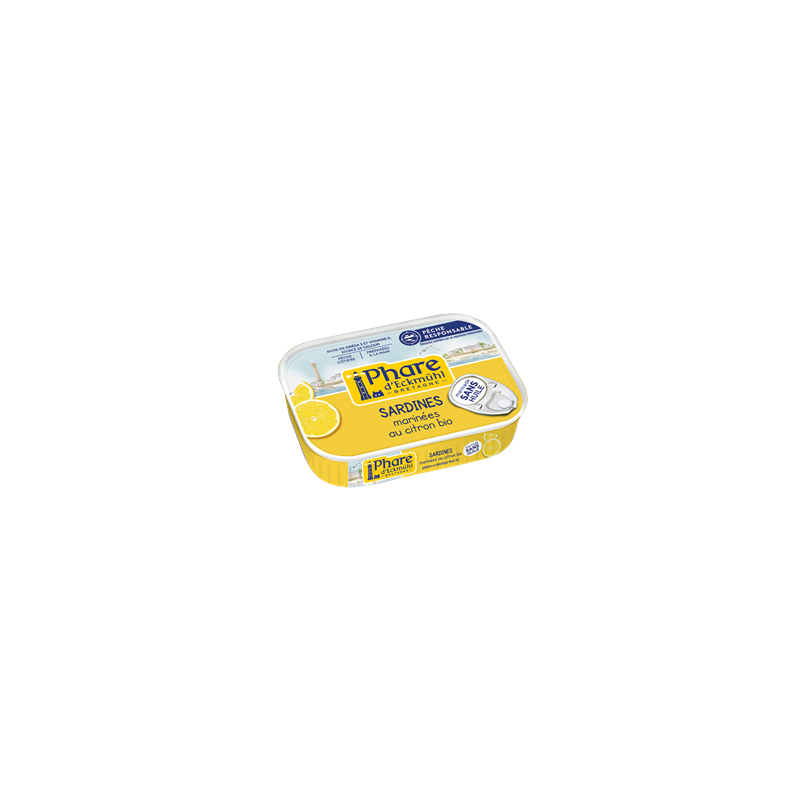 Sardines marinées au Citron BIO