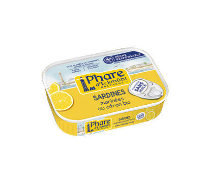 Sardines marinées au Citron BIO
